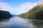 Skjolden Norway. Norwegian Fjords, waterways, cruising the Norwegian Fjords, Art Print